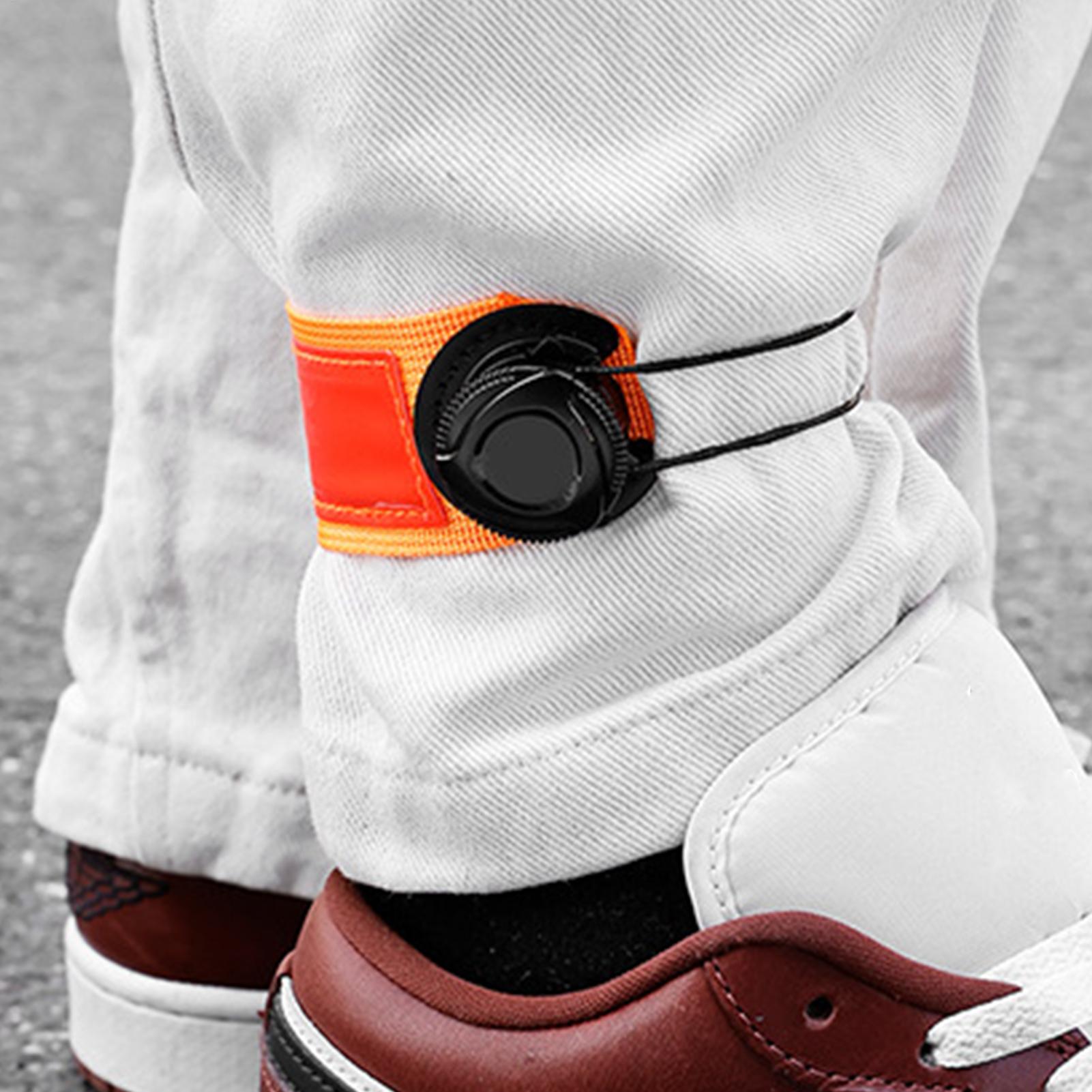 Cycling Commute - Cinturino Riflettente per Pantaloni da Bici,