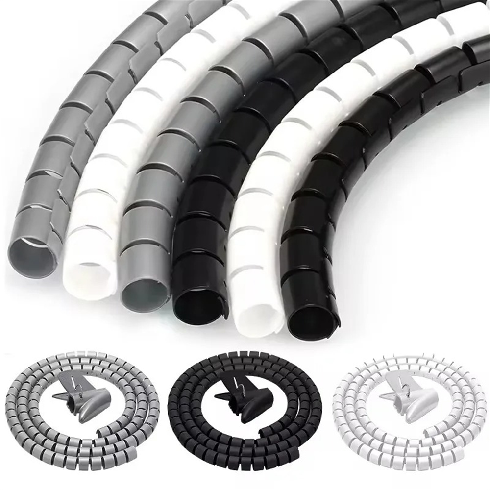 Cable Lock Flexible - Organizzatore di Cavi Flessibile a Spirale