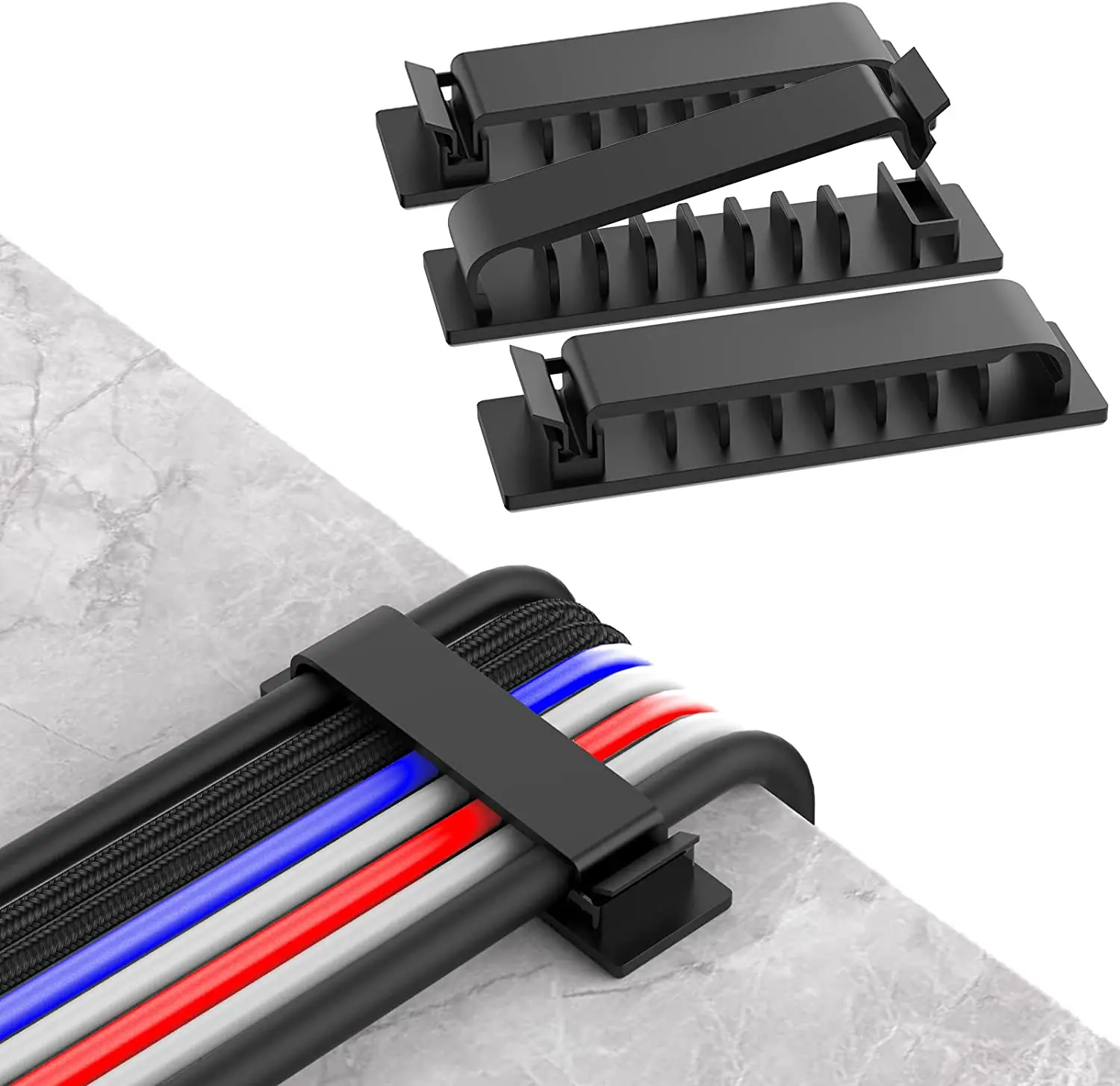 Cable Lock Flexible - Organizzatore di Cavi, Gestione dei Fili,