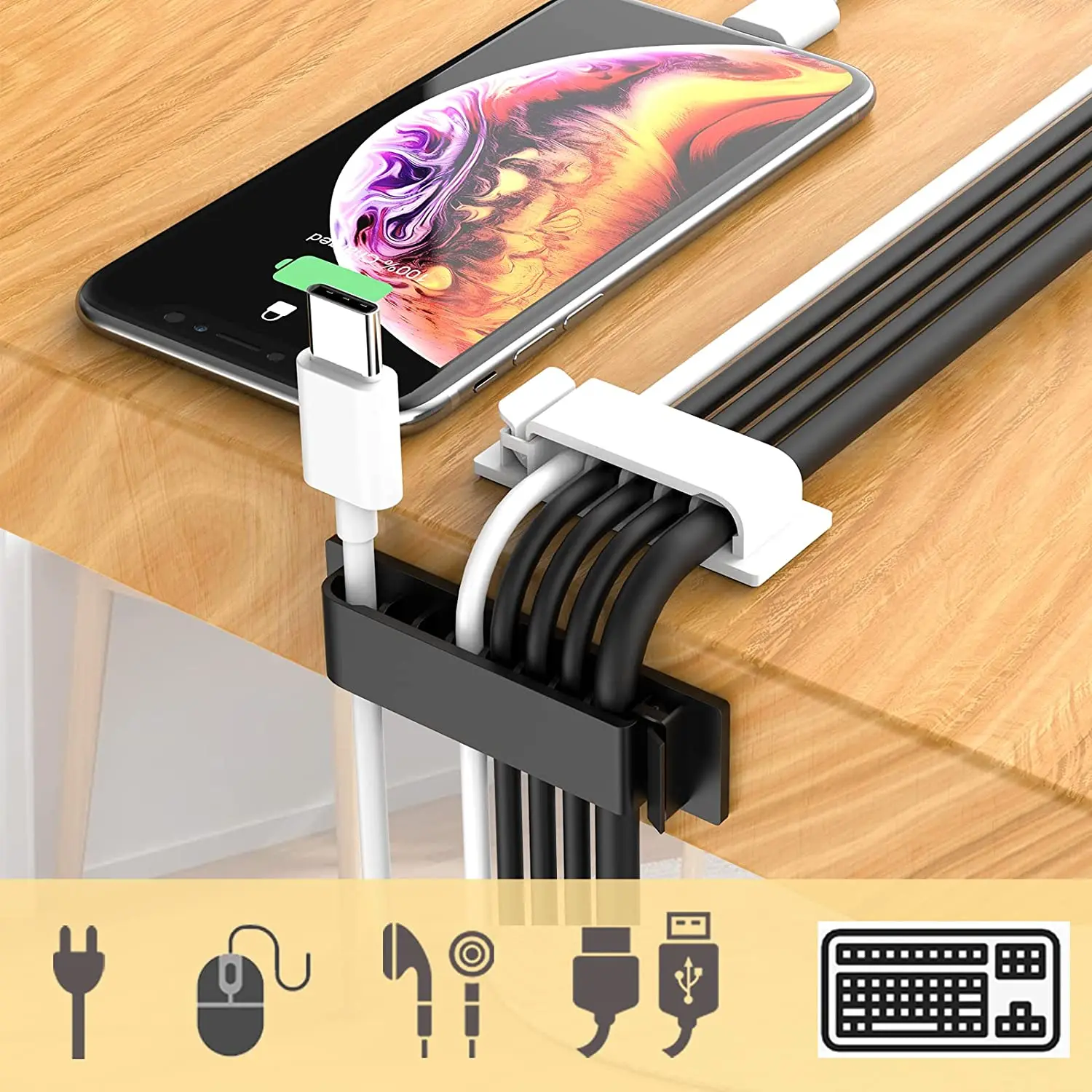 Organizzatore di Cavi, Gestion - Cable Lock Flexible recensione e prezzo